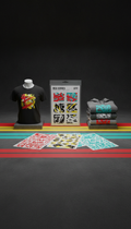 Tag Red Series Garment Stickers